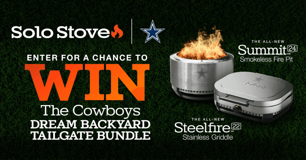 Solo Stove’s Dallas Cowboys Dream Backyard Sweepstakes