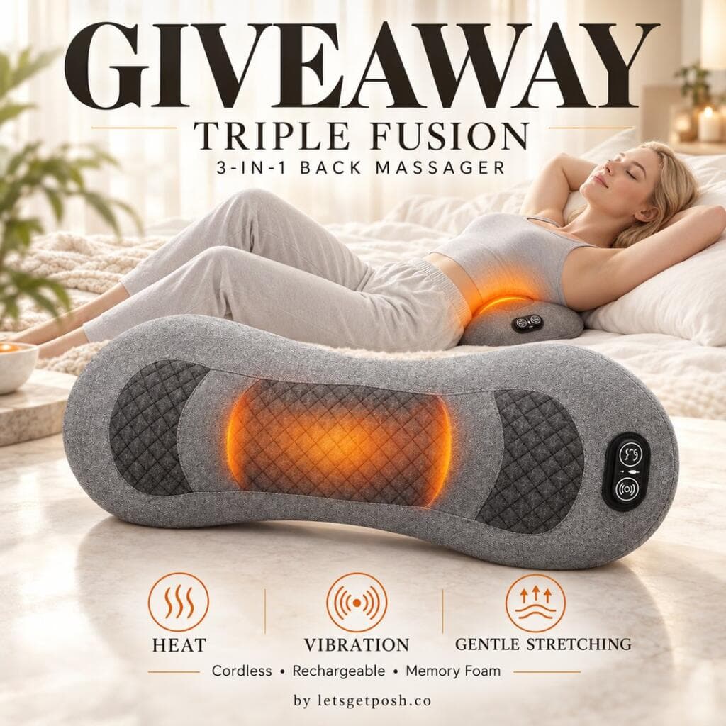 ✨🤍 WIN A 35-LEVEL HEATED BODY SCULPTING MASSAGER! 🤍✨