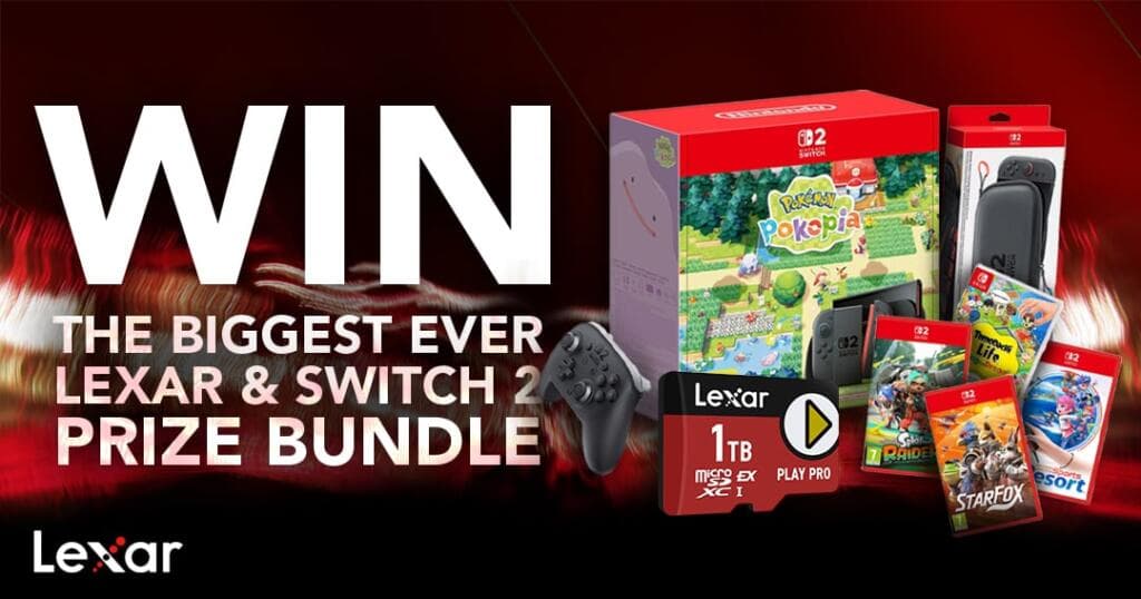 Win the BIGGEST EVER Lexar Gaming Switch 2 Bundle!