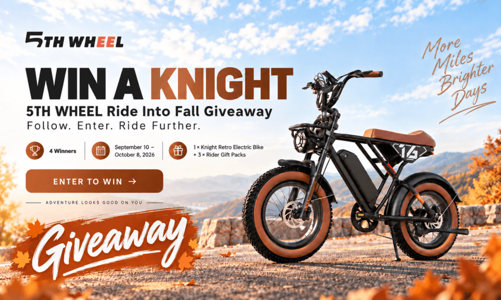 5TH WHEEL Ride Into Fall Giveaway