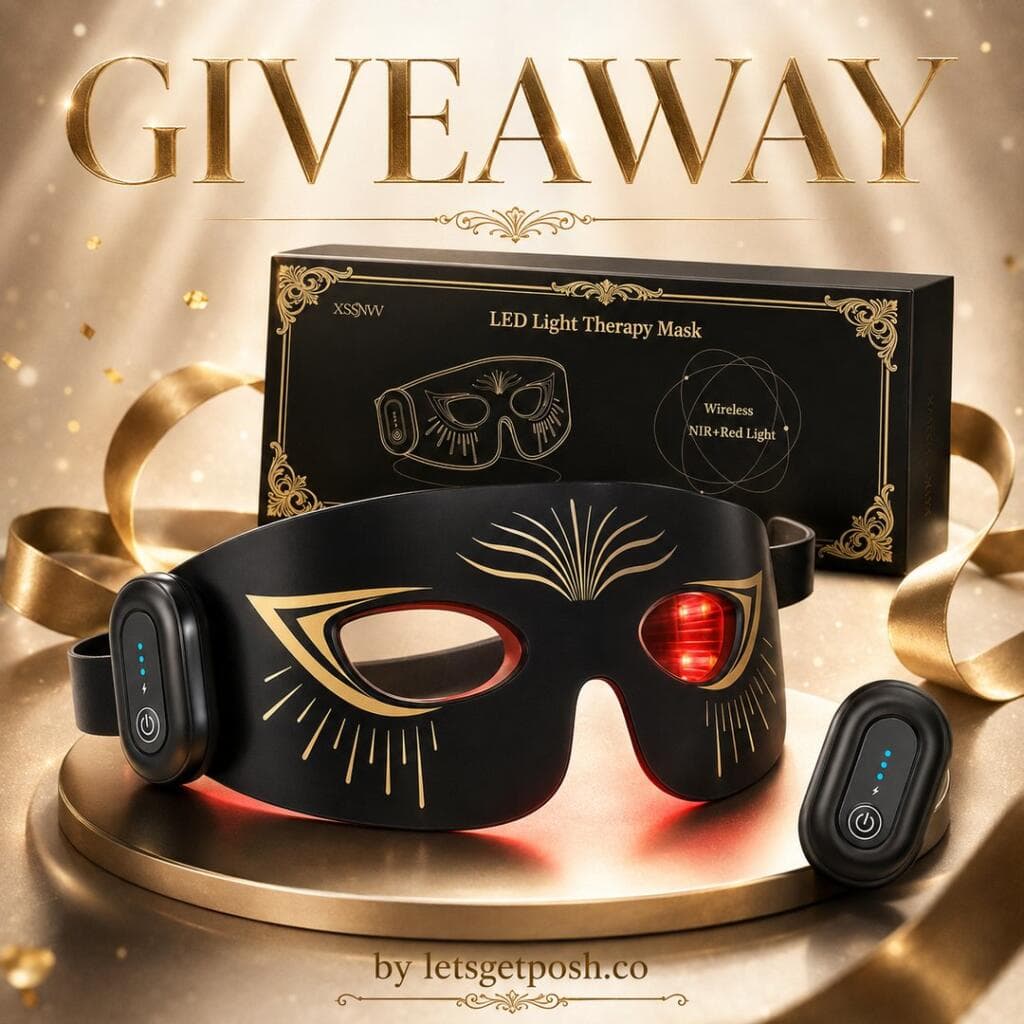✨❤️ GIVEAWAY ALERT: RED LIGHT EYE THERAPY MASK ❤️✨