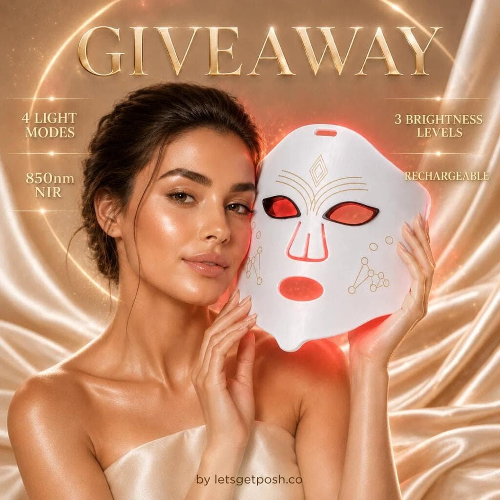 âĻ WIN a Red Light Therapy Face Mask! âĻ